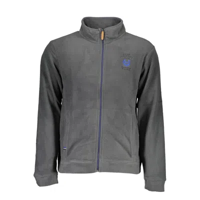 Gianmarco Venturi Blue Polyester Sweatshirt In Gray