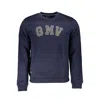Gianmarco Venturi Blue Cotton Sweatshirt In Blue