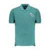 Gianmarco Venturi Green Cotton Polo Shirt In Green