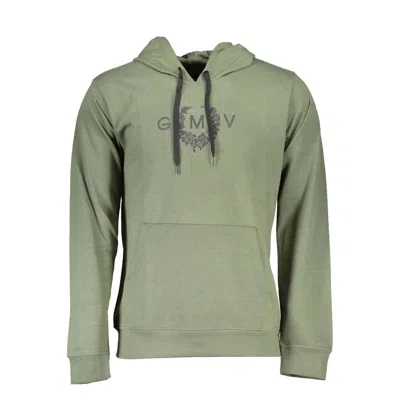 GIANMARCO VENTURI GREEN COTTON SWEATSHIRT