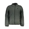 Gianmarco Venturi Green Polyamide Jackets & Coat In Black