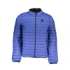 Gianmarco Venturi Blue Polyamide Jackets & Coat In Blue