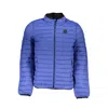 Gianmarco Venturi Blue Polyamide Jackets & Coat In Blue
