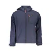 Gianmarco Venturi Blue Polyester Jackets & Coat In Blue