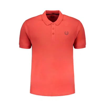 Gianmarco Venturi Red Cotton Polo Shirt