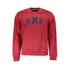 Gianmarco Venturi Red Cotton Sweatshirt In Multi