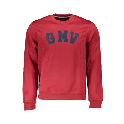 Gianmarco Venturi Red Cotton Sweatshirt In Multi