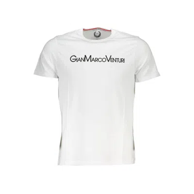 Gianmarco Venturi White Cotton Men T-shirt