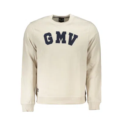 Gianmarco Venturi White Cotton Sweatshirt In Multi