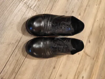 Pre-owned Gianni Barbato Black Derbies. Like Guidi Or Comme Des Garcons Shoes