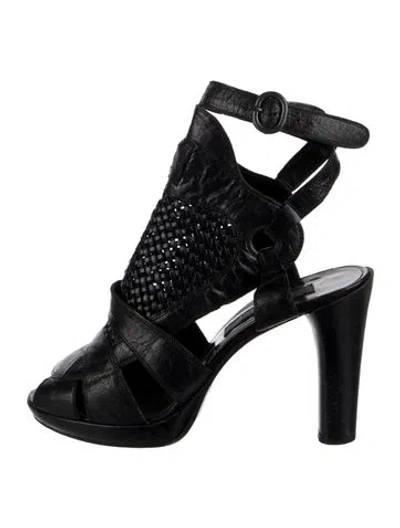 Pre-owned Gianni Barbato Leather Pumps In Black