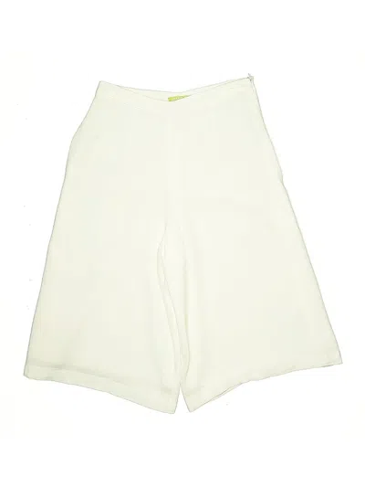 Pre-owned Gianni Bini Athletic Shorts In White