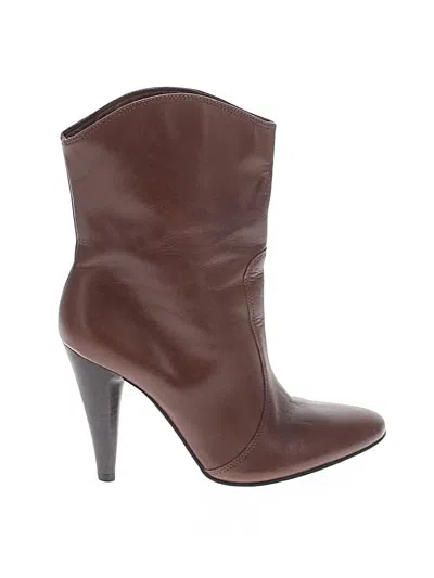 Pre-owned Gianni Bini Boots In Brown