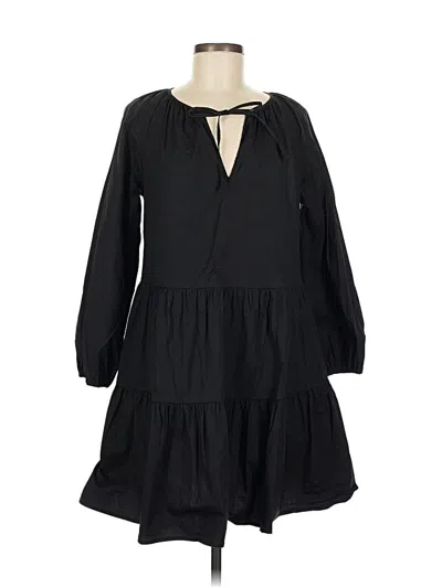 Pre-owned Gianni Bini Casual Dress In Black