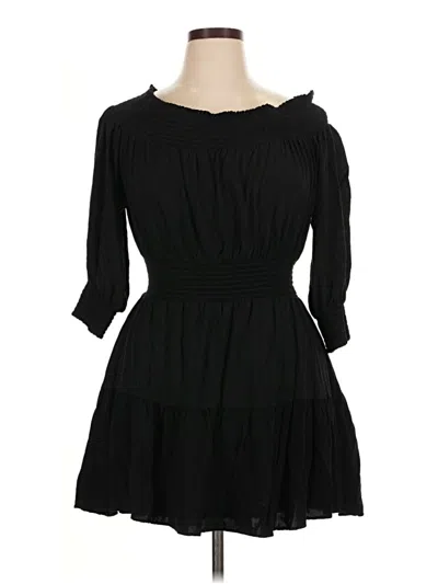 Pre-owned Gianni Bini Casual Dress In Black