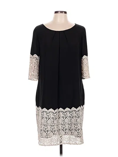 Pre-owned Gianni Bini Casual Dress In Black