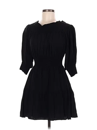 Pre-owned Gianni Bini Casual Dress In Black