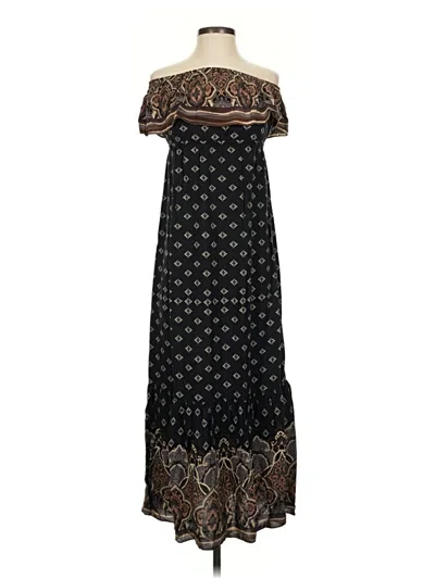 Pre-owned Gianni Bini Casual Dress In Black