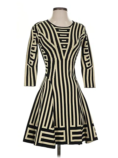 Pre-owned Gianni Bini Casual Dress In Black
