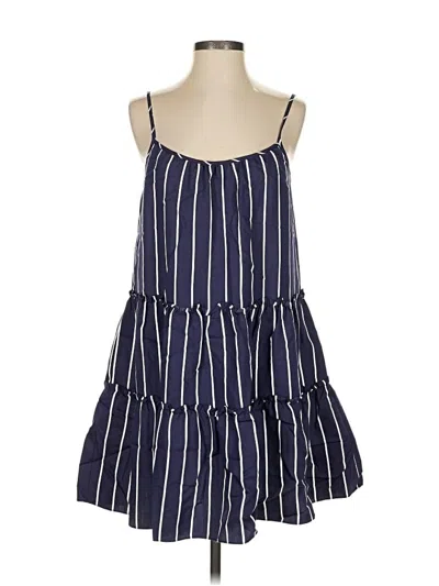 Pre-owned Gianni Bini Casual Dress In Blue