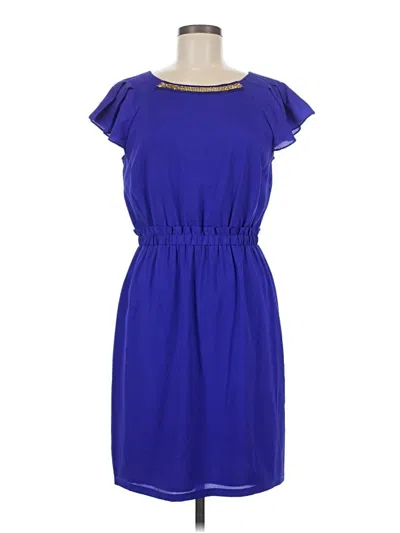 Pre-owned Gianni Bini Casual Dress In Blue