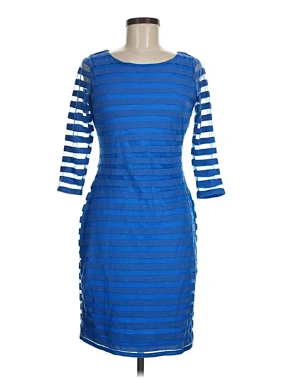 Pre-owned Gianni Bini Casual Dress In Blue