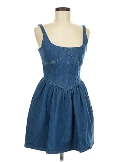 Gianni Bini Casual Dress In Blue