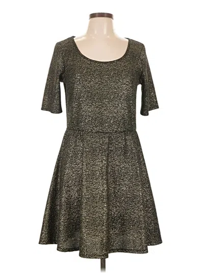 Pre-owned Gianni Bini Casual Dress In Gray