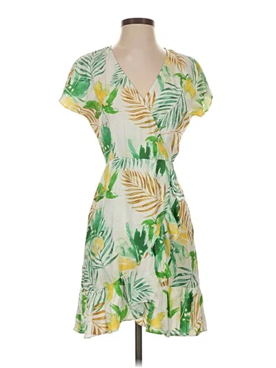 Pre-owned Gianni Bini Casual Dress In Green