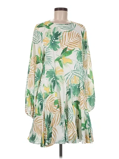 Pre-owned Gianni Bini Casual Dress In Green