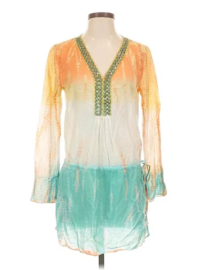 Pre-owned Gianni Bini Casual Dress In Green