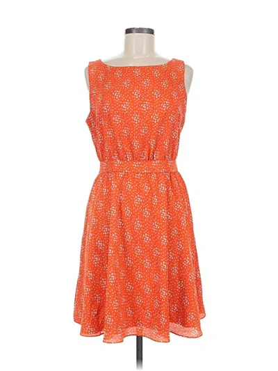 Pre-owned Gianni Bini Casual Dress In Orange