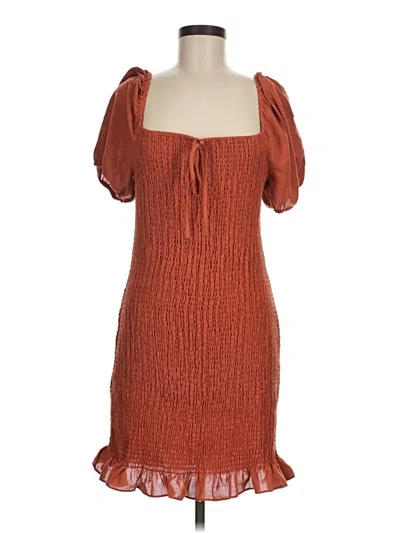 Pre-owned Gianni Bini Casual Dress In Orange