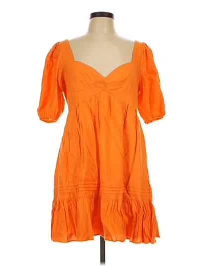 Pre-owned Gianni Bini Casual Dress In Orange