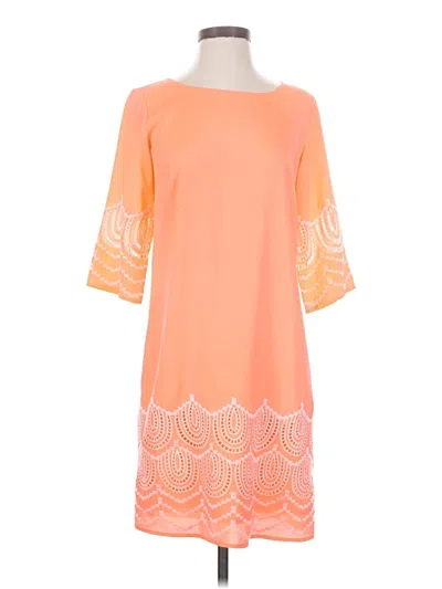 Pre-owned Gianni Bini Casual Dress In Orange