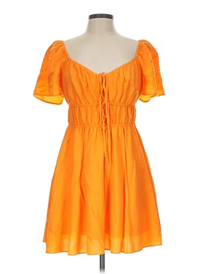 Pre-owned Gianni Bini Casual Dress In Orange