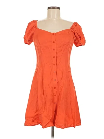 Pre-owned Gianni Bini Casual Dress In Orange