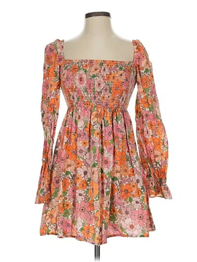 Pre-owned Gianni Bini Casual Dress In Pink