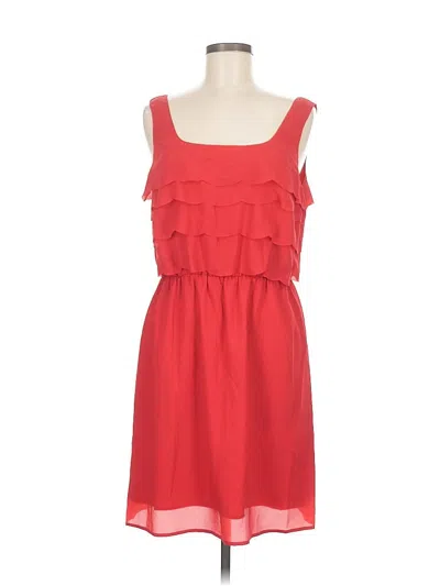 Pre-owned Gianni Bini Casual Dress In Red