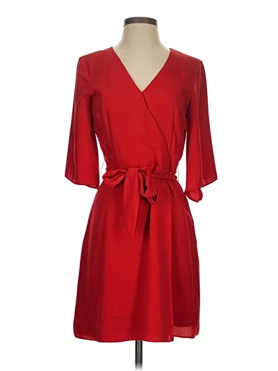Pre-owned Gianni Bini Casual Dress In Red