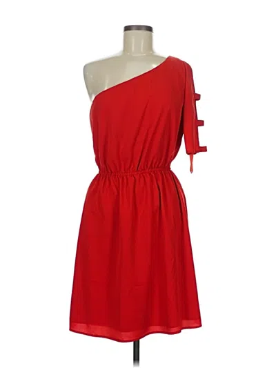 Pre-owned Gianni Bini Casual Dress In Red