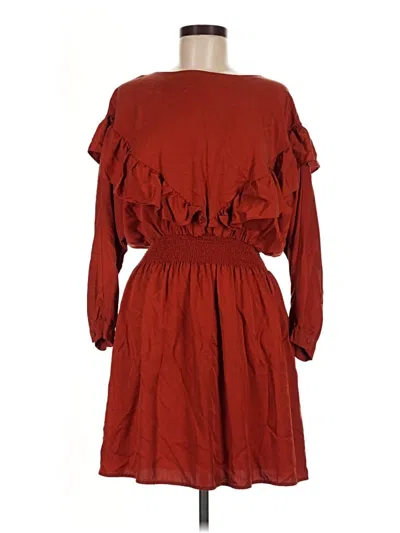Pre-owned Gianni Bini Casual Dress In Red