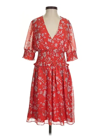 Pre-owned Gianni Bini Casual Dress In Red