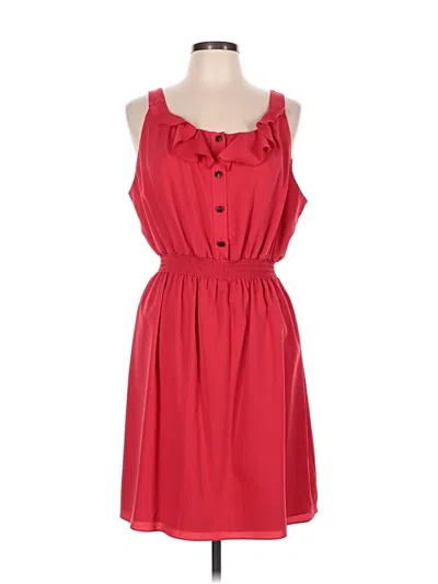 Pre-owned Gianni Bini Casual Dress In Red