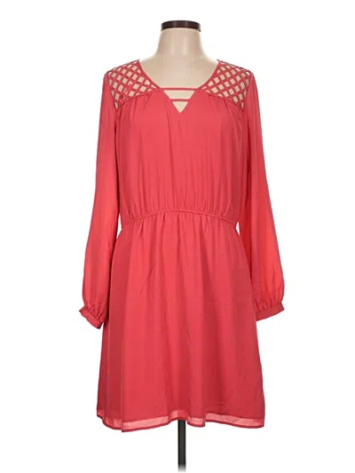Pre-owned Gianni Bini Casual Dress In Red