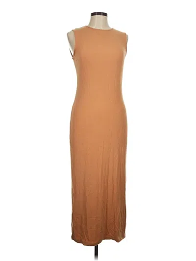 Pre-owned Gianni Bini Casual Dress In Tan