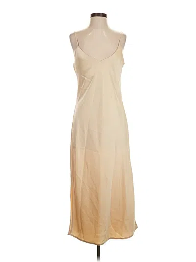 Pre-owned Gianni Bini Casual Dress In Tan
