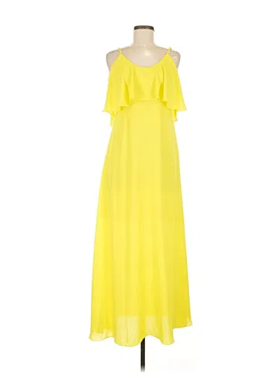 Pre-owned Gianni Bini Casual Dress In Yellow