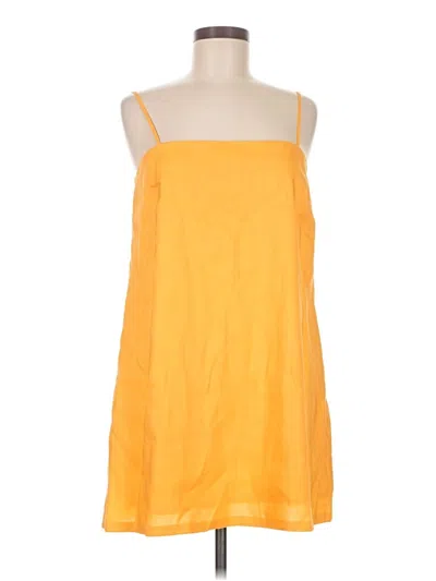 Pre-owned Gianni Bini Casual Dress In Yellow
