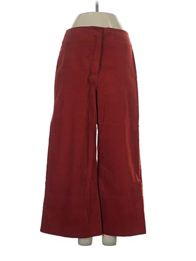 Pre-owned Gianni Bini Casual Pants In Burgundy